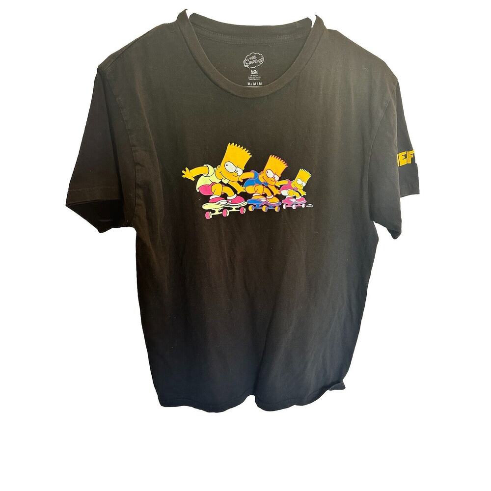 THE SIMPSONS - Skateboard Bart 20th Century Fox Men T-Shirt Size Medium